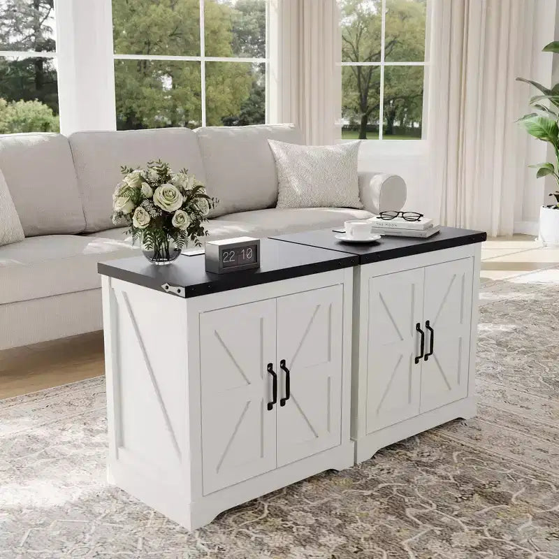 Table d'appoint de style fermier