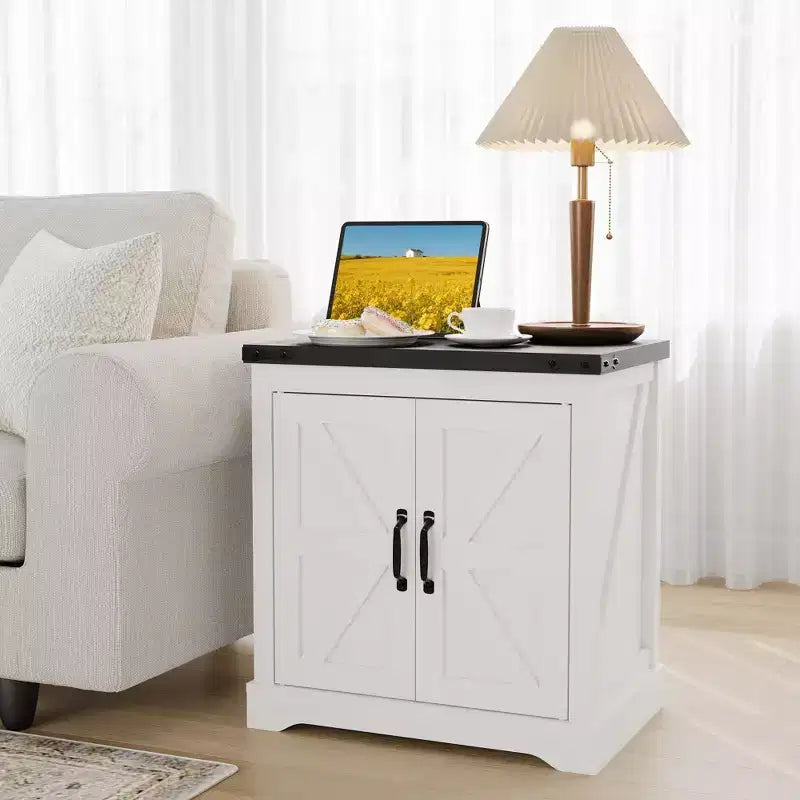 Table d'appoint de style fermier