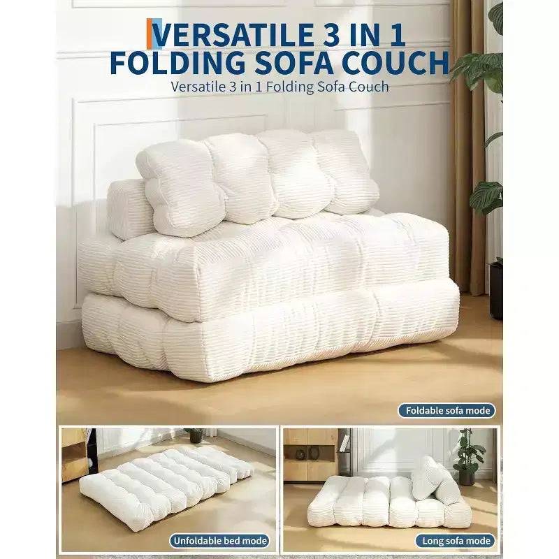 Fauteuil convertible 3-en-1 pliant et portable