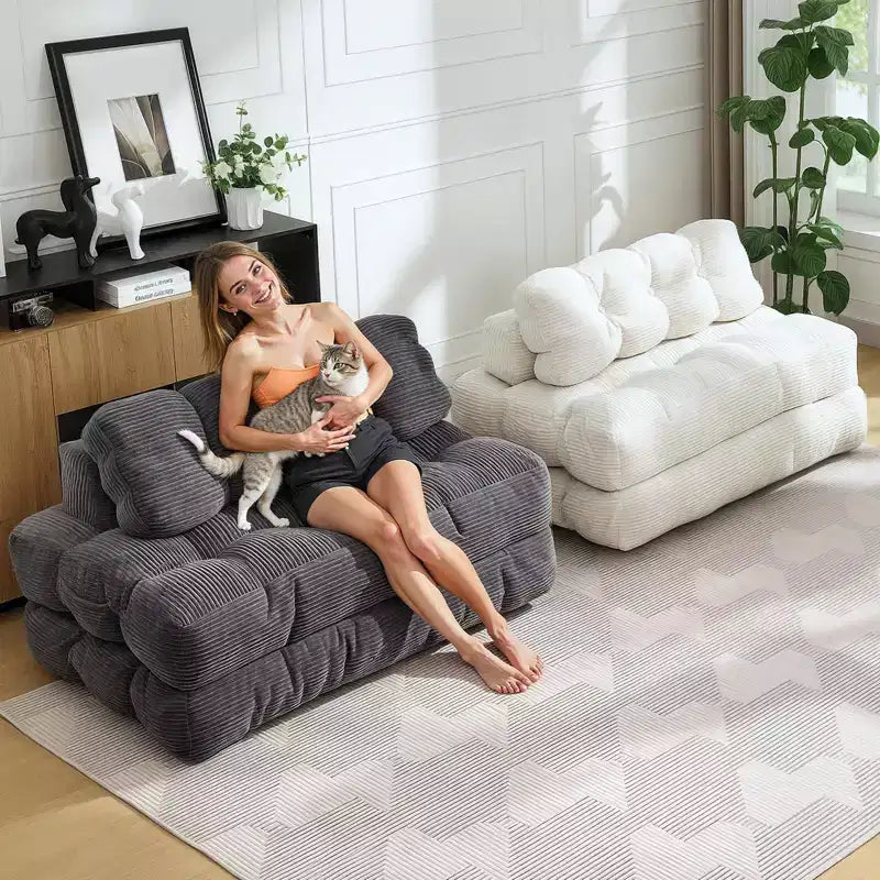 Fauteuil convertible 3-en-1 pliant et portable