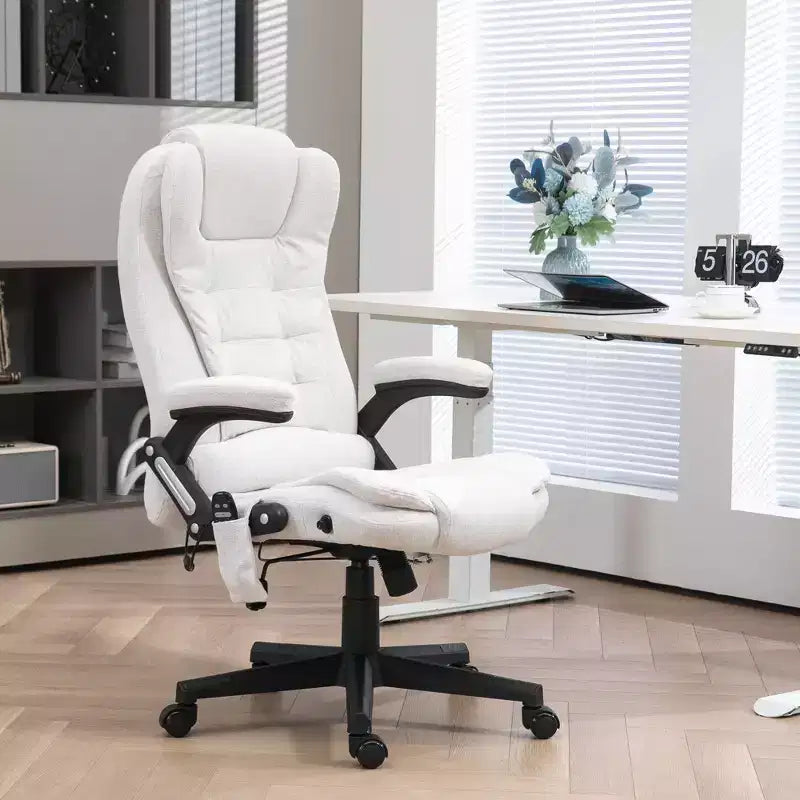 Chaise de bureau de massage vibrant avec fonction chauffante