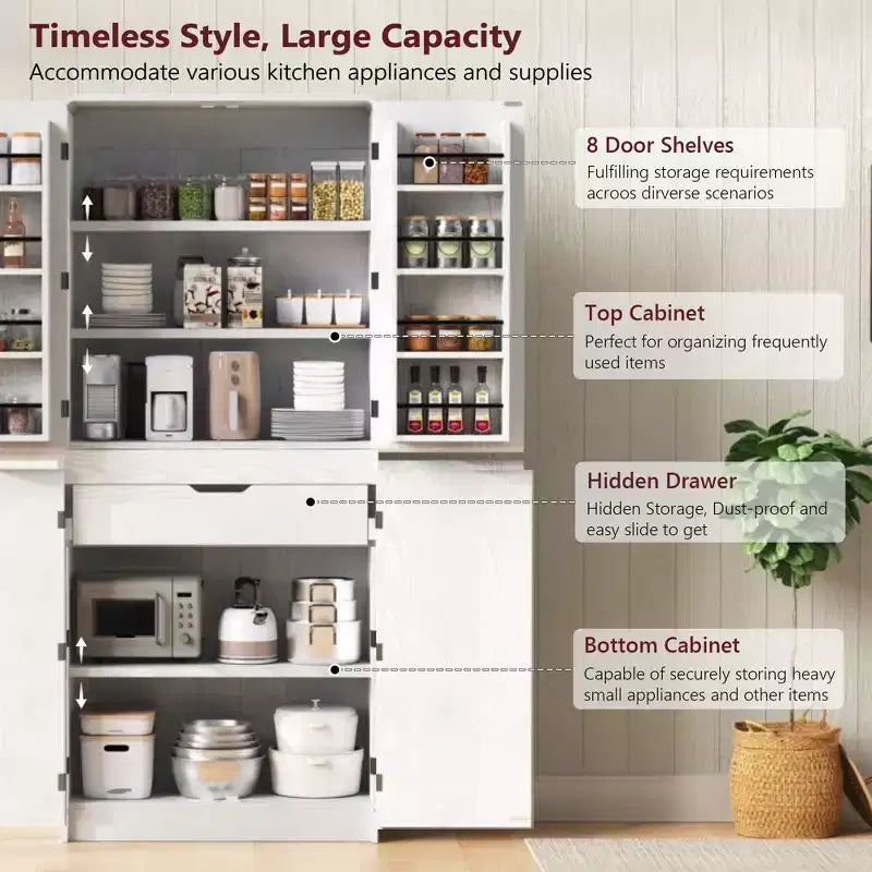 Meuble de rangement de cuisine moderne et minimaliste