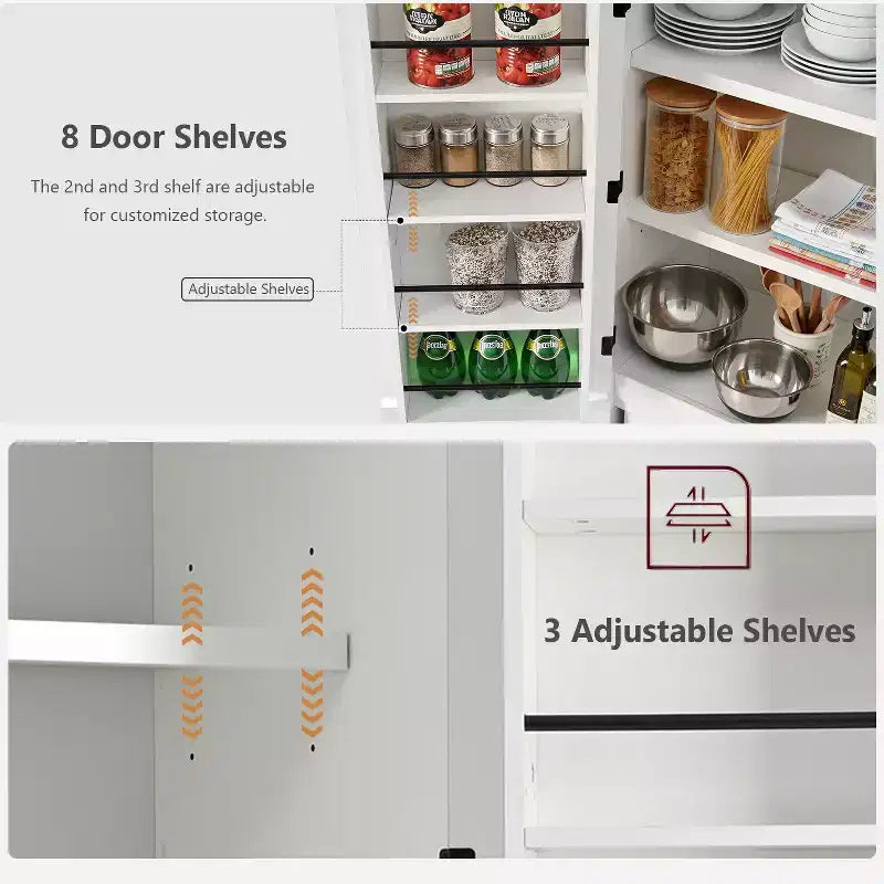 Meuble de rangement de cuisine moderne et minimaliste