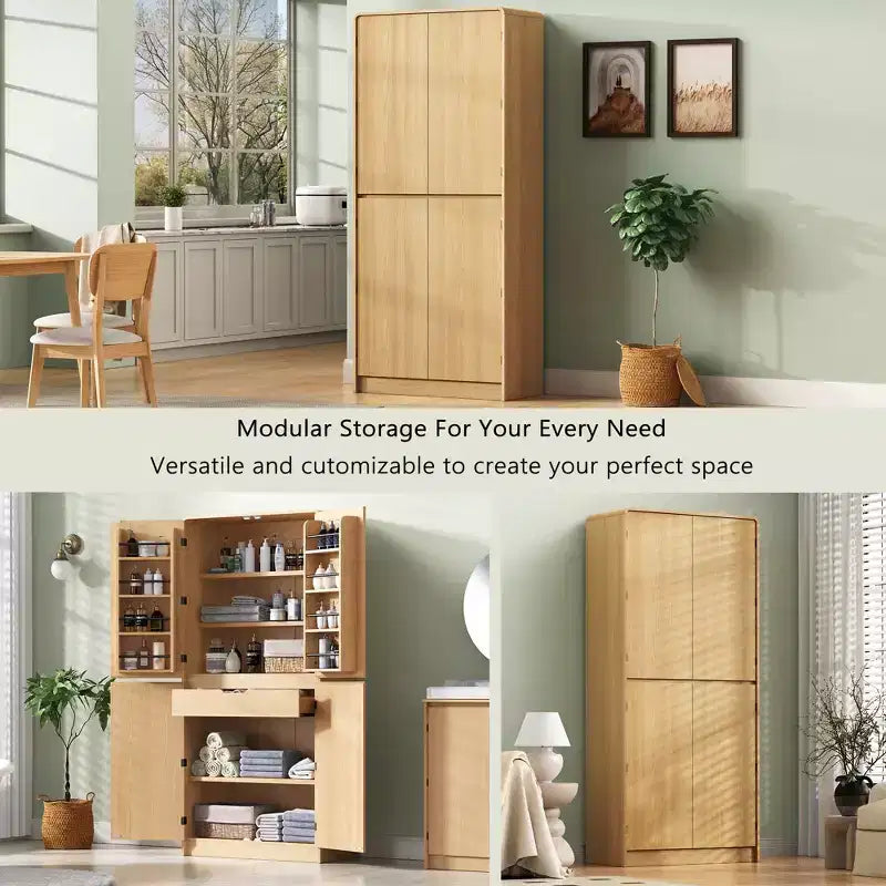 Meuble de rangement de cuisine moderne et minimaliste