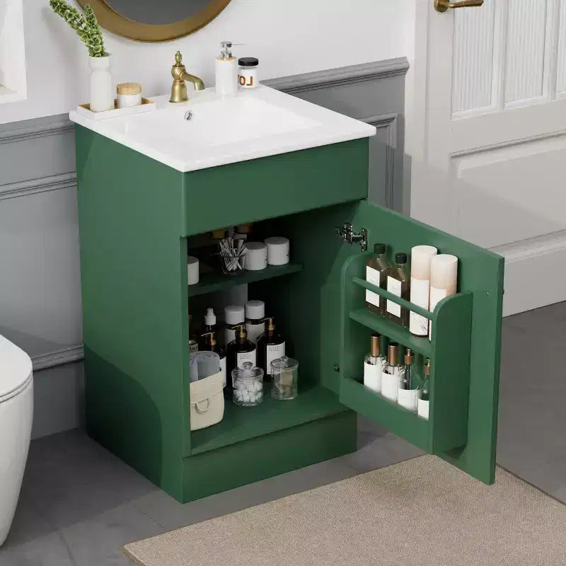 Meuble-lavabo, meuble-lavabo autoportant à vasque unique
