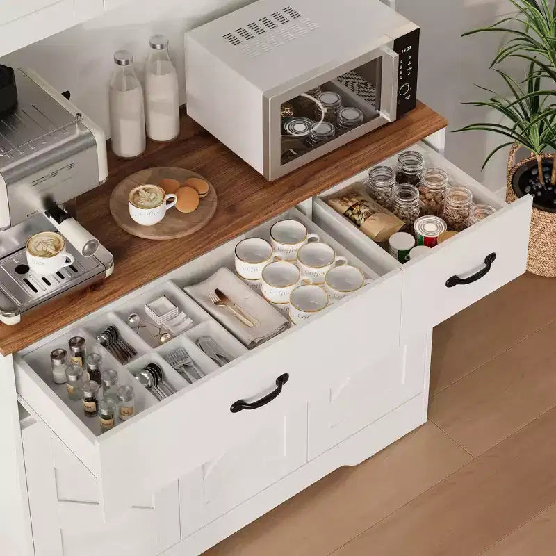 Meuble de rangement alimentaire avec station de recharge