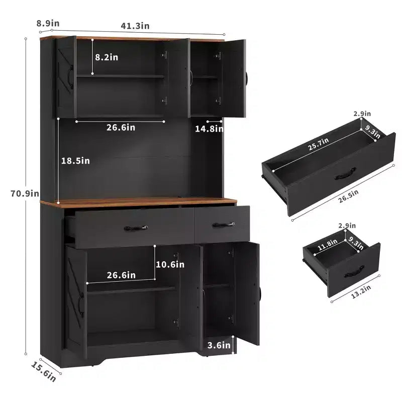 Meuble de rangement alimentaire avec station de recharge