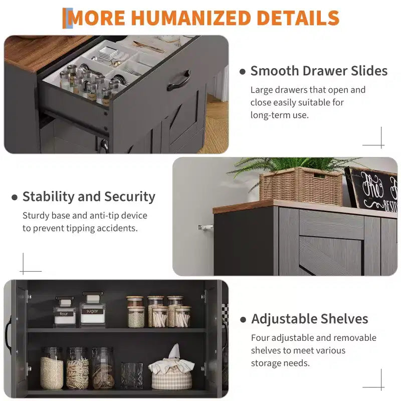 Meuble de rangement alimentaire avec station de recharge