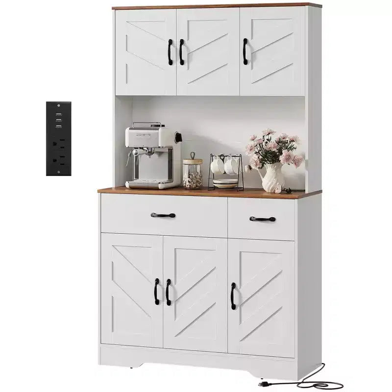 Meuble de rangement alimentaire avec station de recharge
