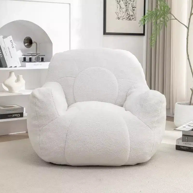 Fauteuil poire facile à nettoyer, transat ours en peluche imperméable