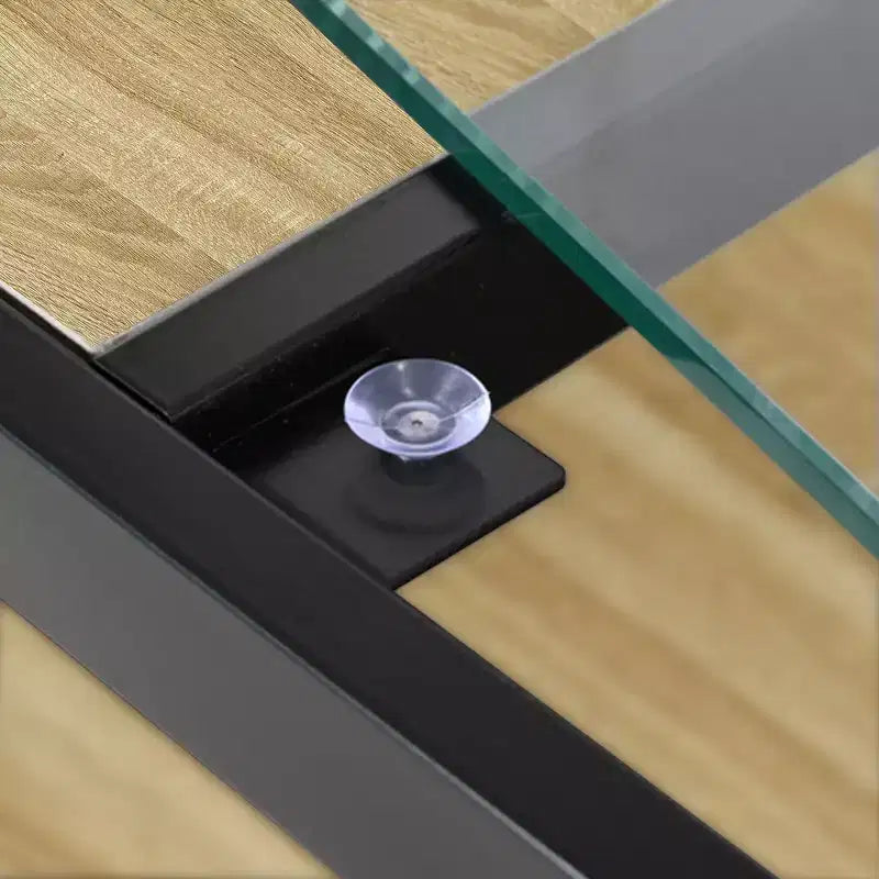 Table basse de style industriel moderne