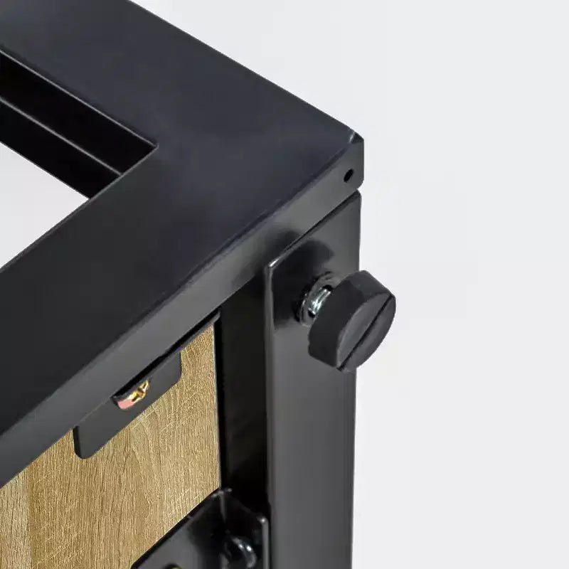 Table basse de style industriel moderne