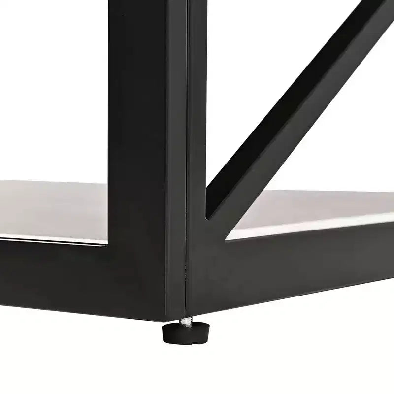 Table basse de style industriel moderne