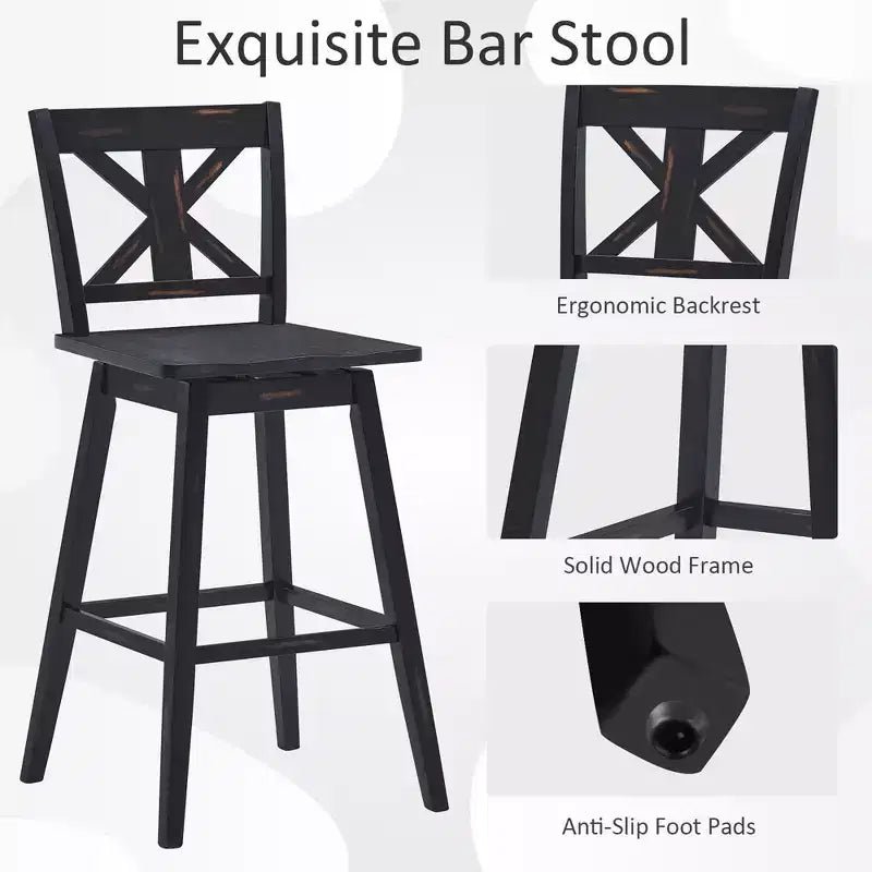 Tabourets de bar, chaises de bar pivotantes
