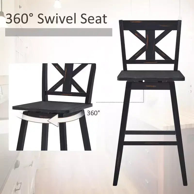 Tabourets de bar, chaises de bar pivotantes