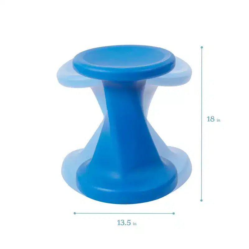 Tabouret à bascule pivotant, hauteur d'assise 45 cm, mobilier de classe