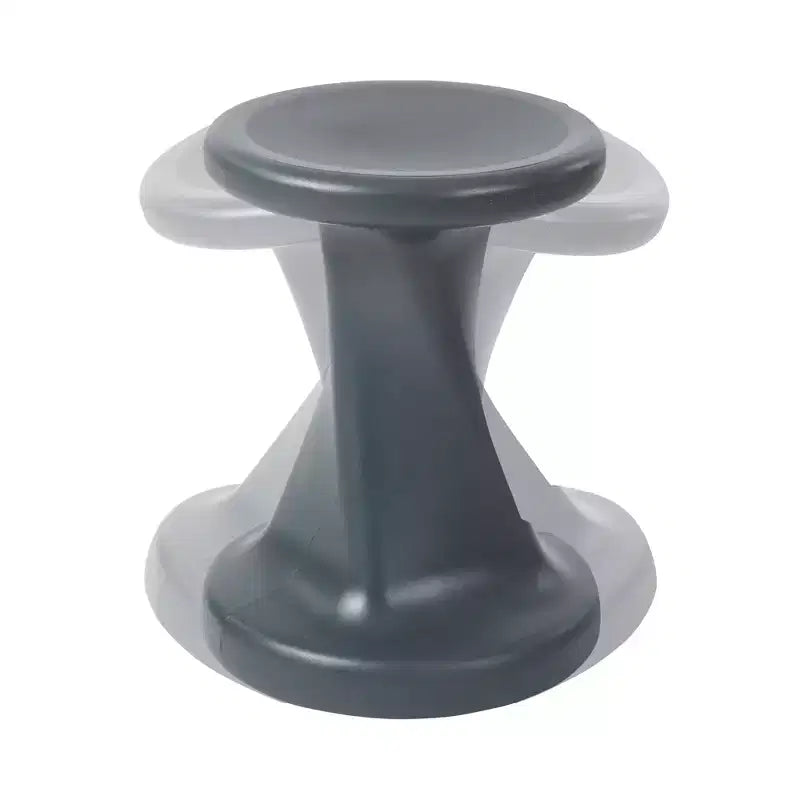 Tabouret à bascule pivotant, hauteur d'assise 45 cm, mobilier de classe