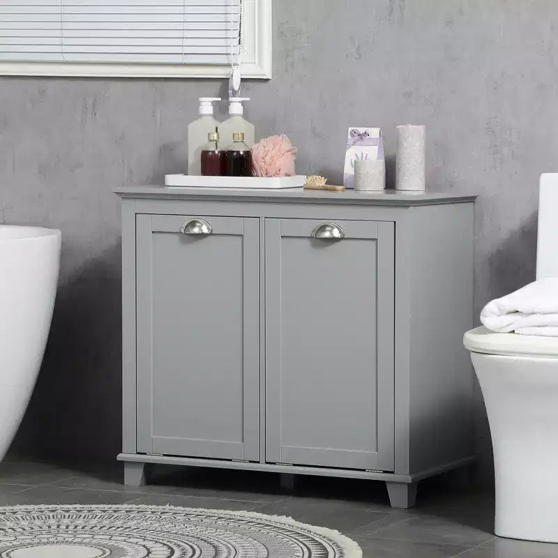 Meuble de tri de vêtements incliné, organiseur de rangement de salle de bain