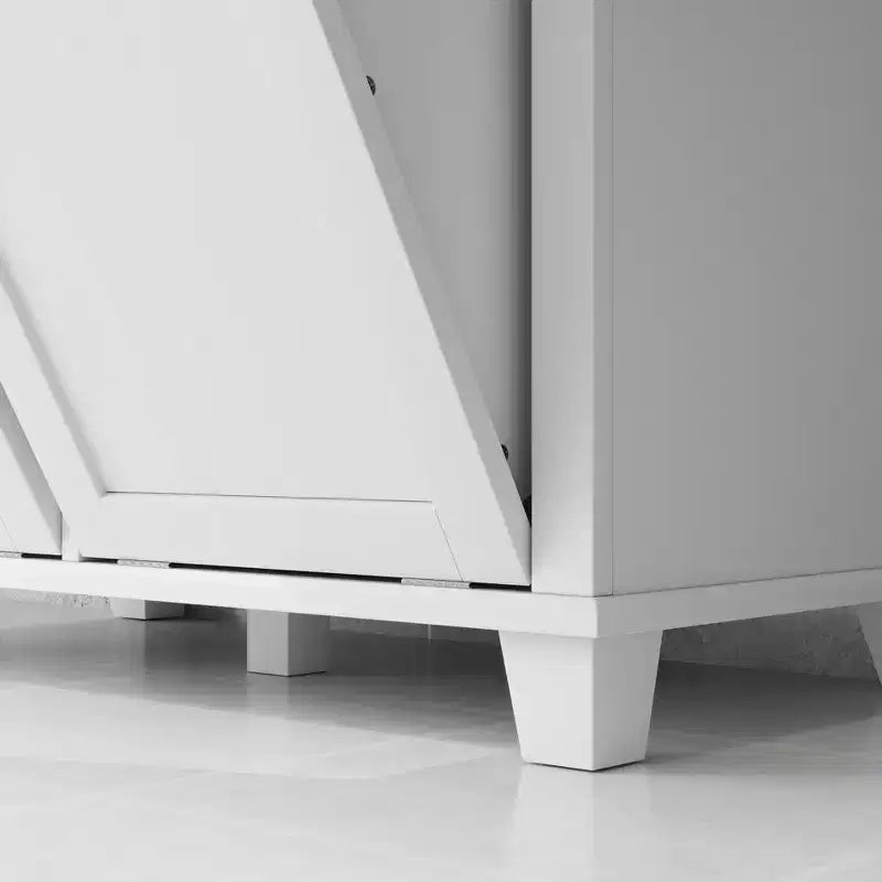 Meuble de tri de vêtements incliné, organiseur de rangement de salle de bain